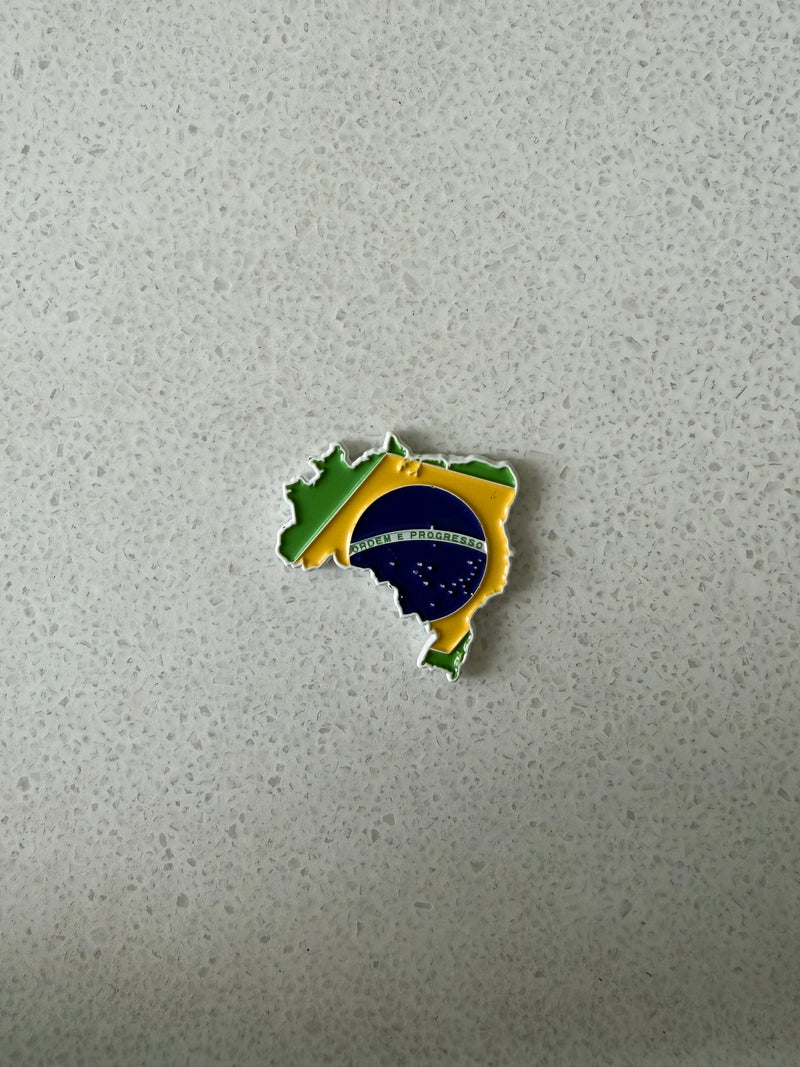 Sticker Métallique – Brésil